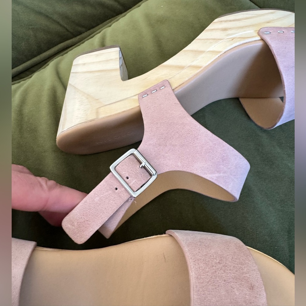 Nisolo Desert Rose All Day Clogs Like New/NWOB Size 11 - Picture 6 of 12